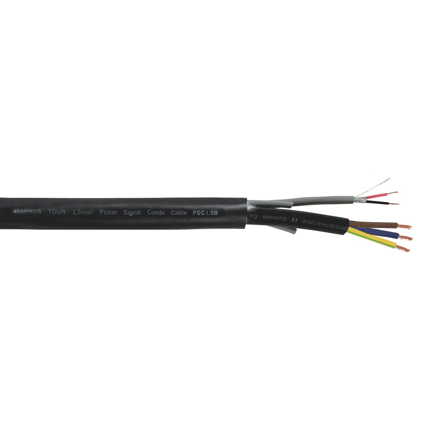 Elumen8 TOUR 1.5mm2 Power Signal Combi Cable PSC1.5B 100m Reel - Alternate View 1