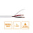Elumen8 INSTALL LSZH 2 Core 2 x 2.5mm2 Speaker Cable SP2X2.5W 100m Drum White - Main View