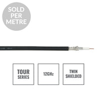 Elumen8 TOUR RG-59 Coax Cable CX12GB Cut Length - Back Panel and Connections