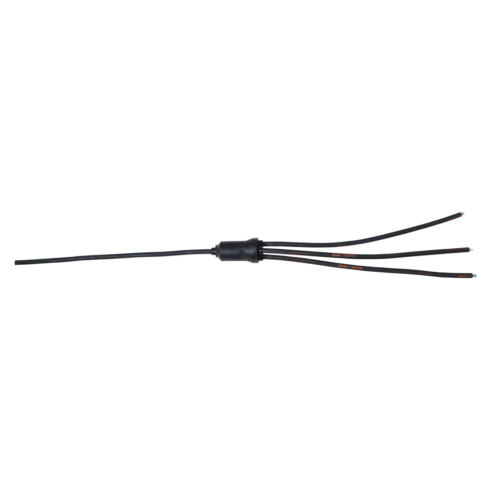 Elumen8 Moulded Y Split 3 Way 0.5m Tails - 2.5mm Bare Ends - Alternate View 1