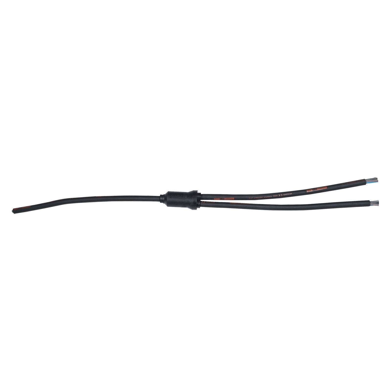 Elumen8 Moulded Y Split 2 Way 0.5m Tails - 6mm 3C Bare Ends - Main View