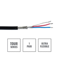 Elumen8 TOUR Screened 1 Pair DMX Cable DMX1PRB-TPU 500m - Alternate View 1