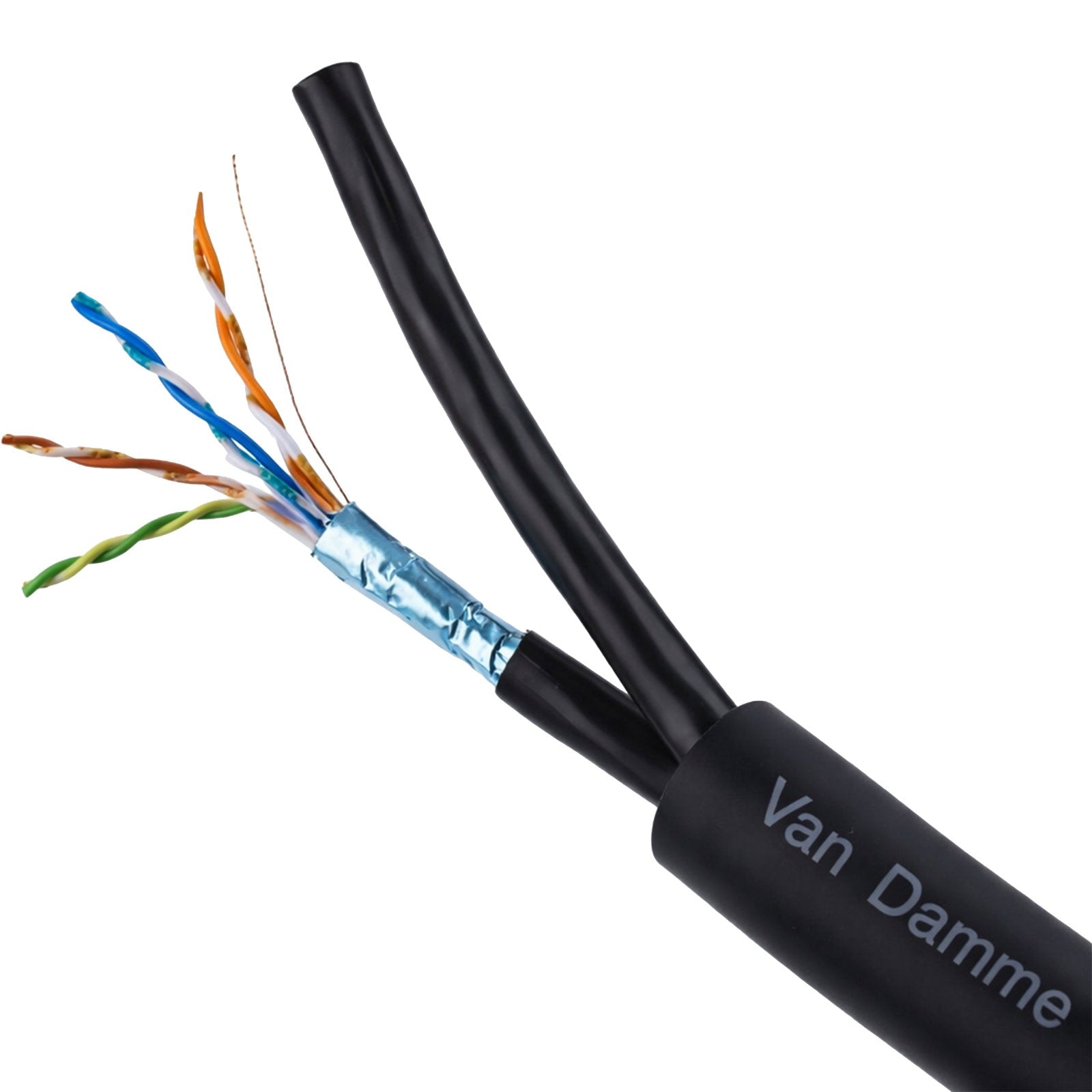 Van Damme Tourcat 2x CAT6A F/UTP Multicore 50m - Main View