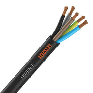 Titanex H07RN-F 2.5mm 5 Core Rubber Cable 100m - Main View