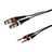 W Audio 2m 2 x XLR Female – 2 x 6.35mm Stereo Jack Cable - Main View
