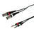 W Audio 2m 2 x XLR Male – 2 x 6.35mm Stereo Jack Cable - Main View