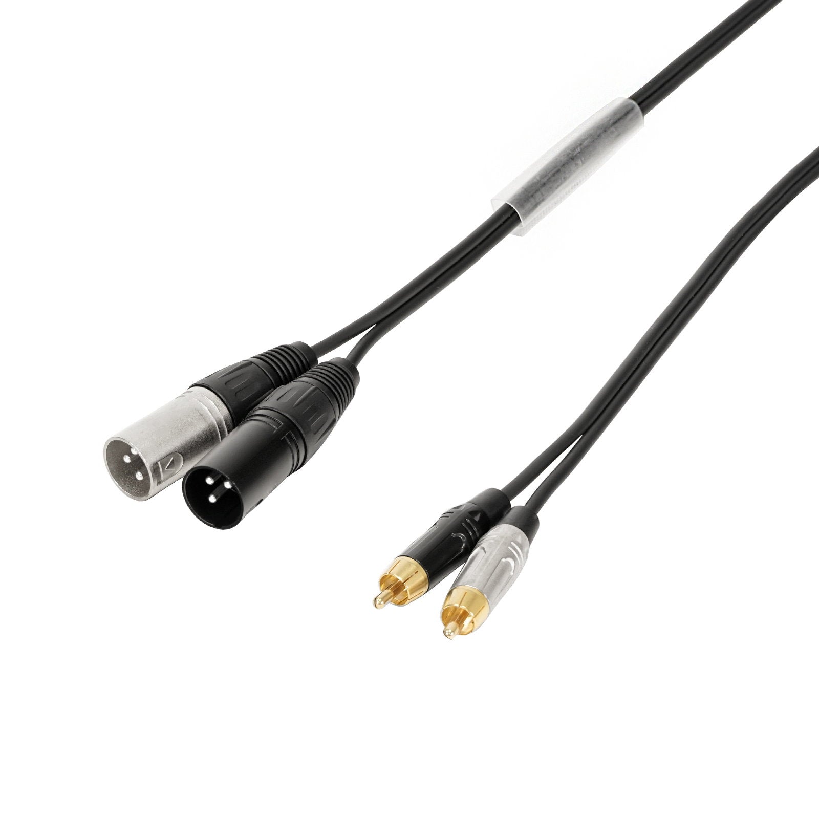 W Audio 2m 2 x Phono Cable - 2 x XLR Male - Main View