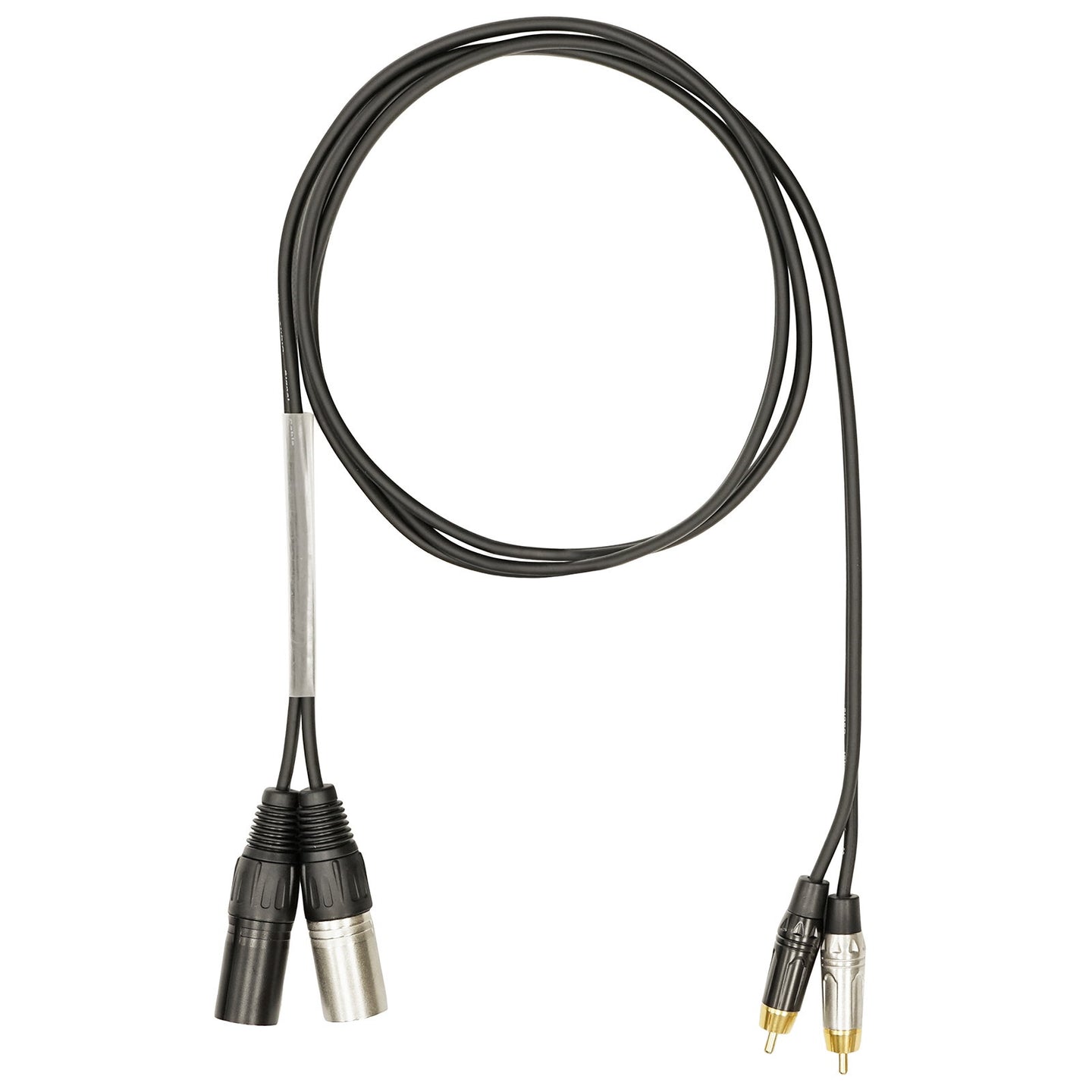 W Audio 2m 2 x XLR Female - 2 x Phono Cable - Alternate View 1