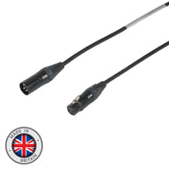 Elumen8 1m 3-Pin Neutrik Male XLR - 3-Pin Female XLR DMX Cable - Alternate View 1
