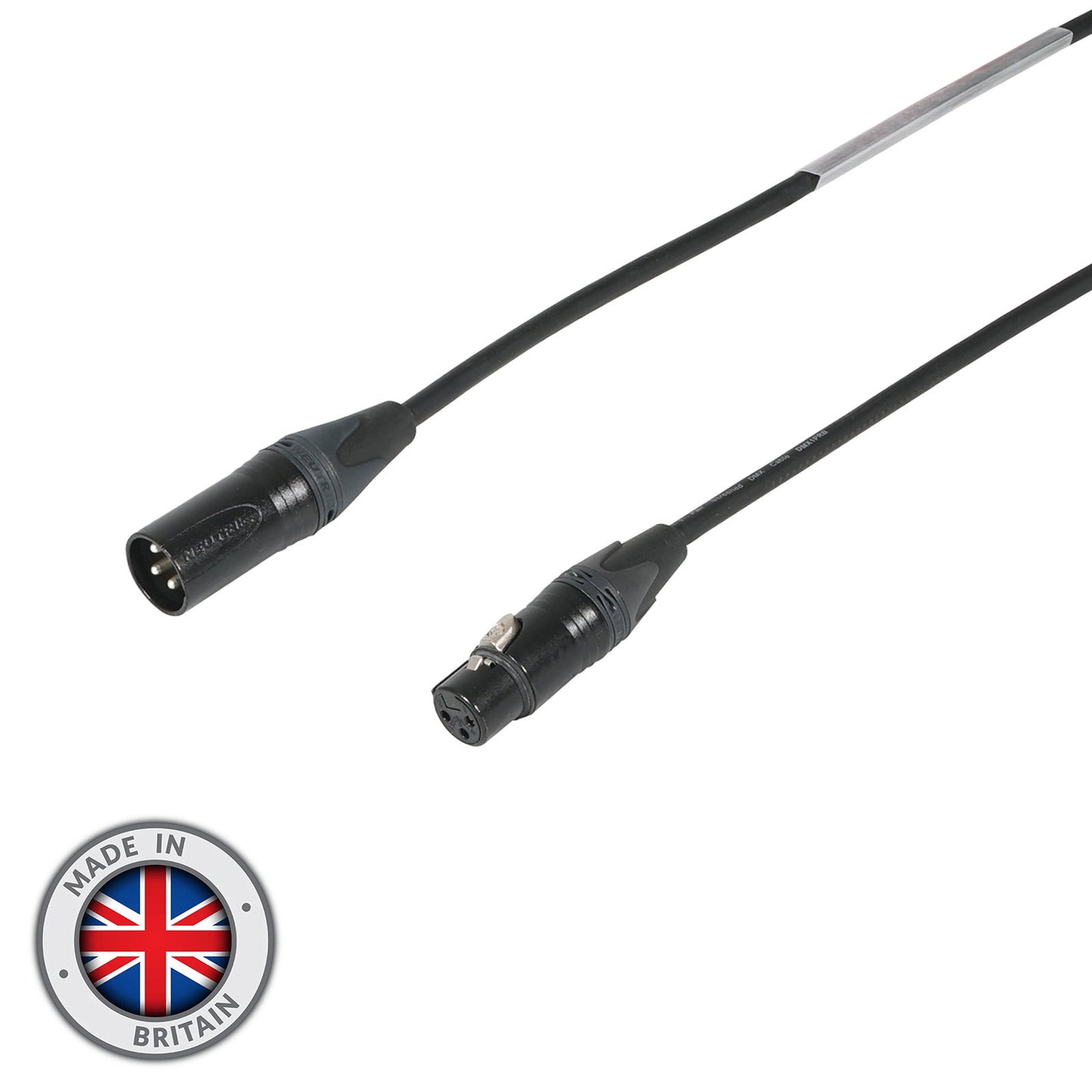 Elumen8 100m 3-Pin Neutrik Male XLR - 3-Pin Female XLR DMX Cable - Main View