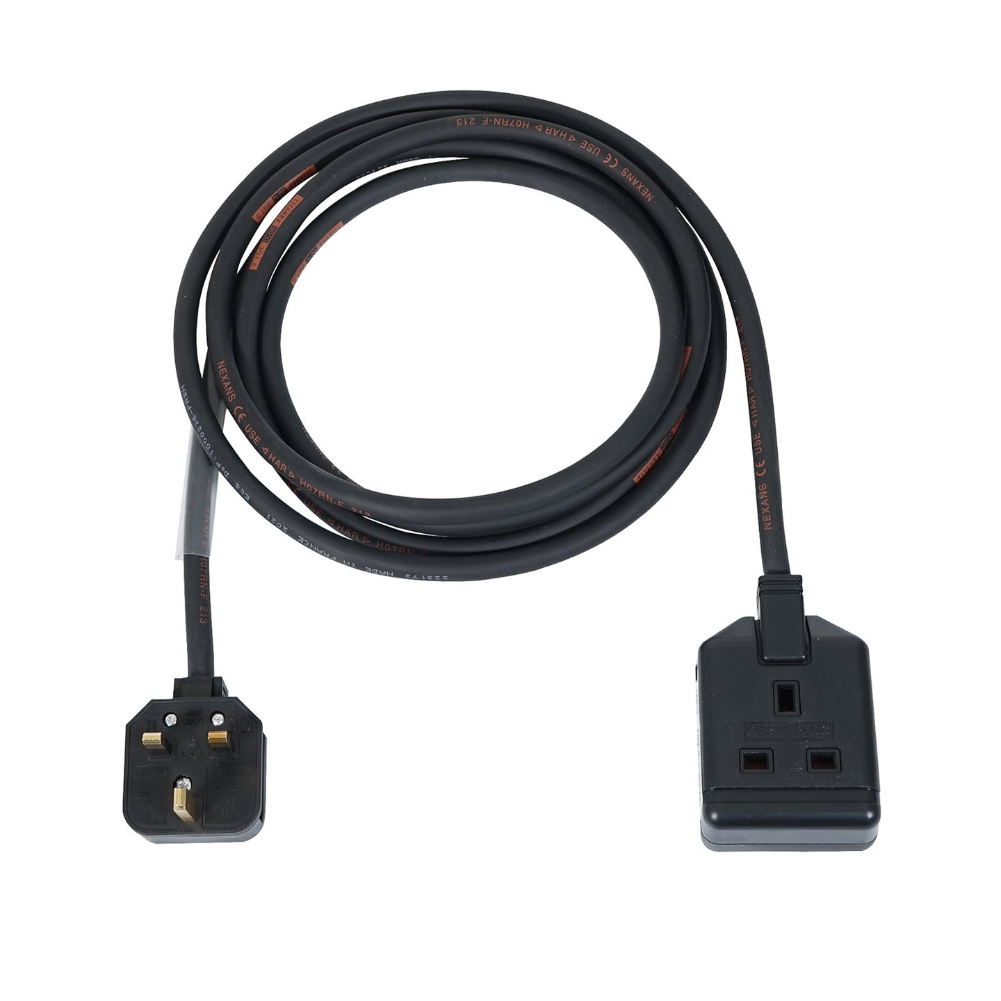 Elumen8 10m 1.5mm 13A Male – 13A 1G Female Extension Cable - Main View