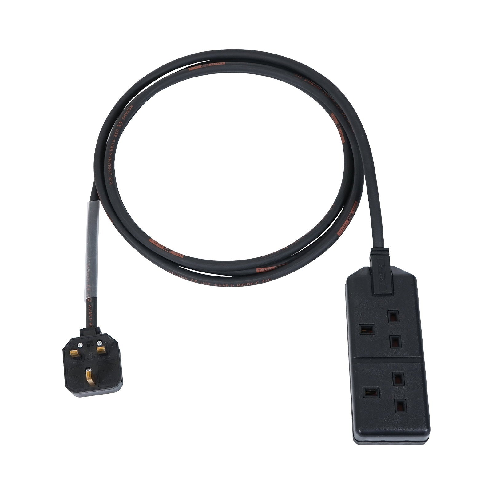 Elumen8 20m 1.5mm 13A Male – 13A 2G Female Extension Cable - Main View