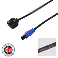 Elumen8 1m 1.5mm H07RN-F 13A Male – Neutrik powerCON Cable - Alternate View 1