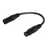 LEDJ DMX Adaptor 3-Pin Male XLR - 5-Pin Female XLR - Main View