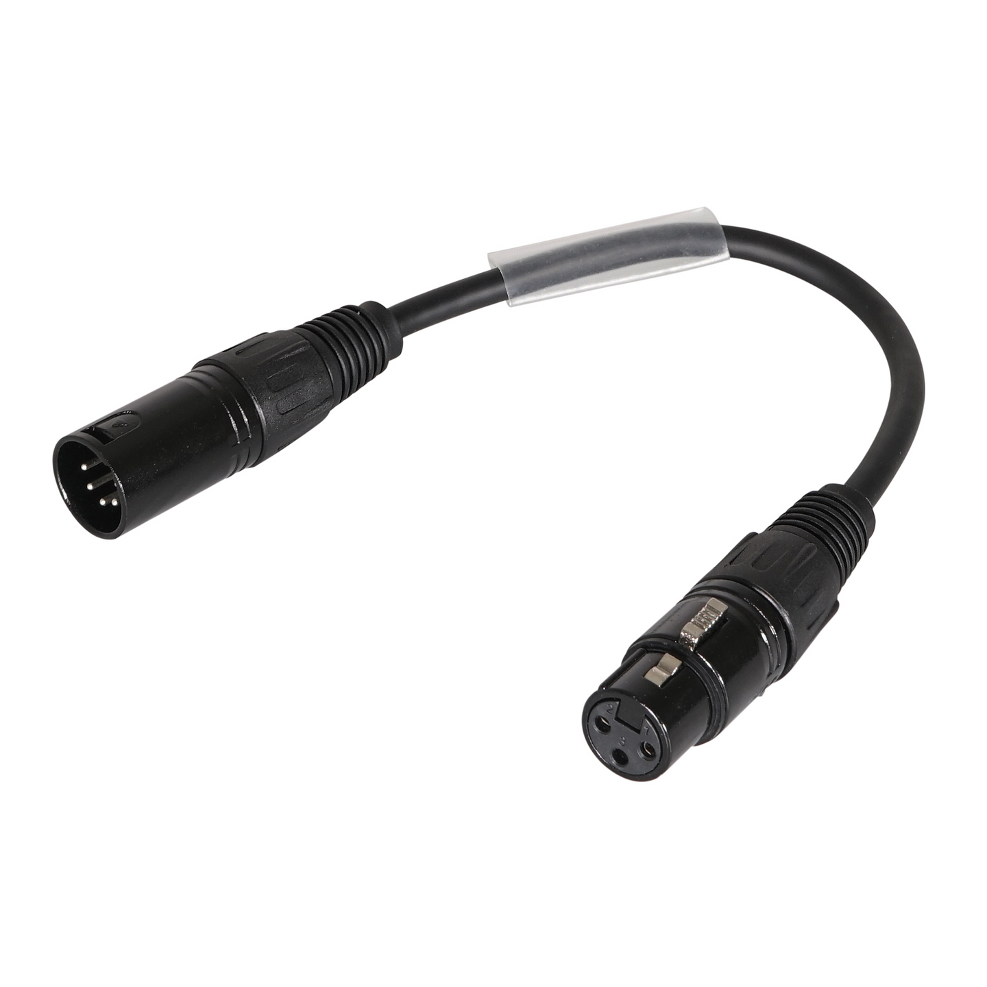 LEDJ DMX Adaptor 5-Pin Male XLR - 3-Pin Female XLR - Main View