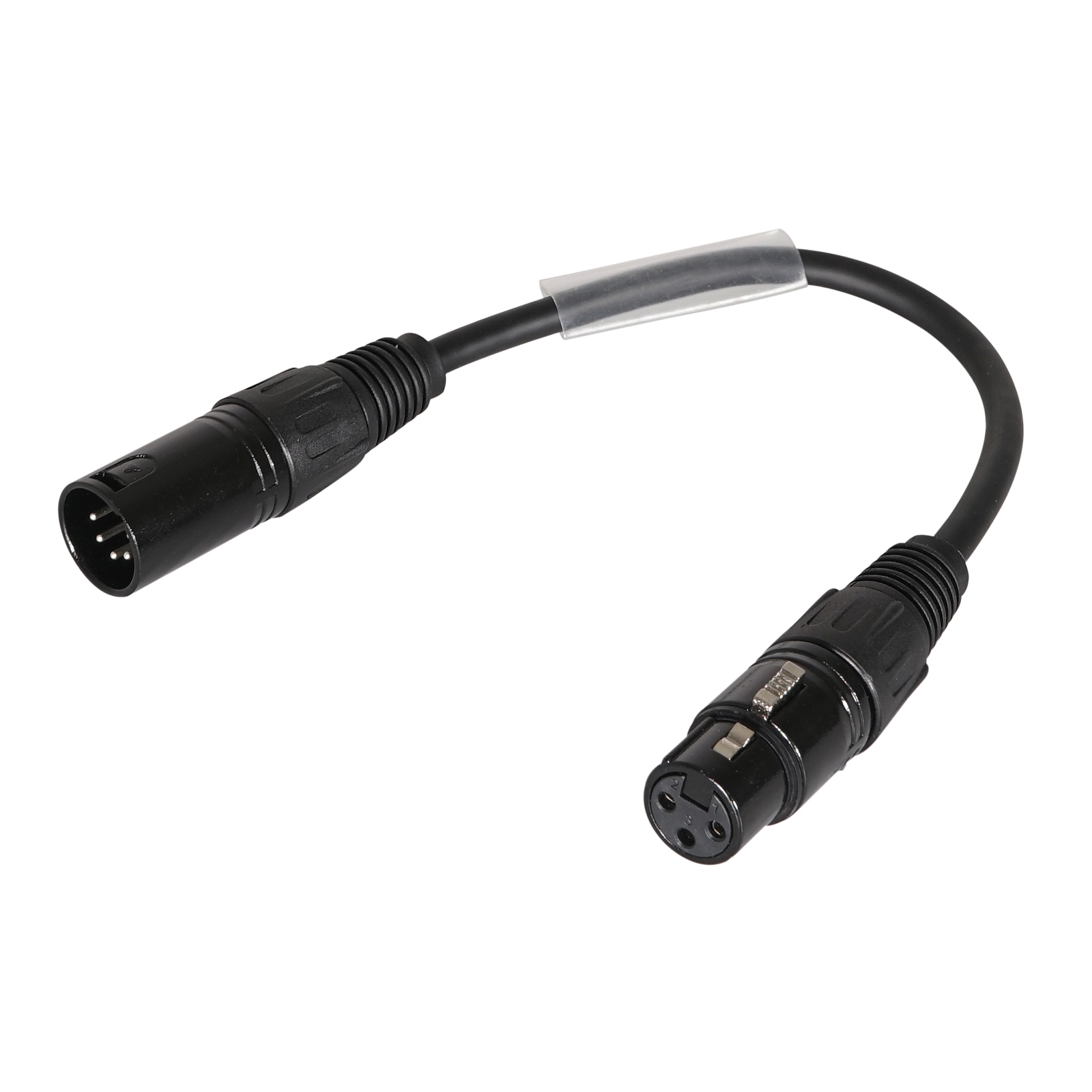 LEDJ DMX Adaptor 5-Pin Male XLR - 3-Pin Female XLR - Main View