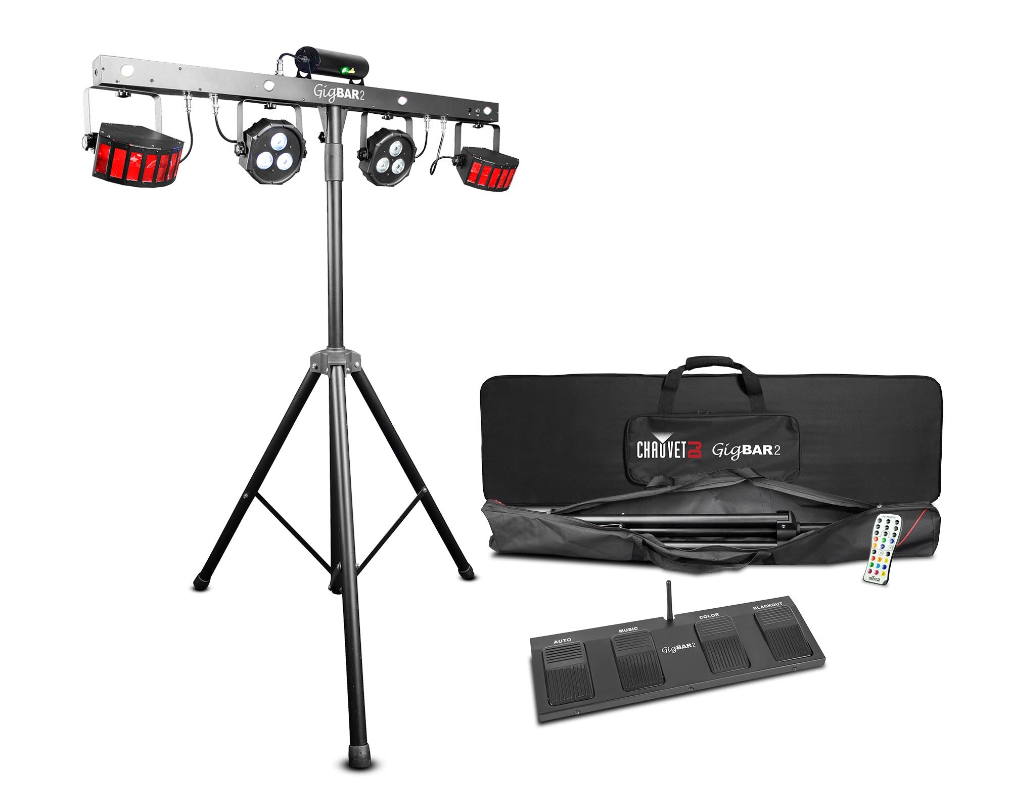 CHAUVET DJ GigBAR2 IRC Multi-Effects Lighting Bar with D-Fi Remote - Main