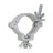 Equinox TC 50S Aluminium 50kg Silver Half Coupler - Main View