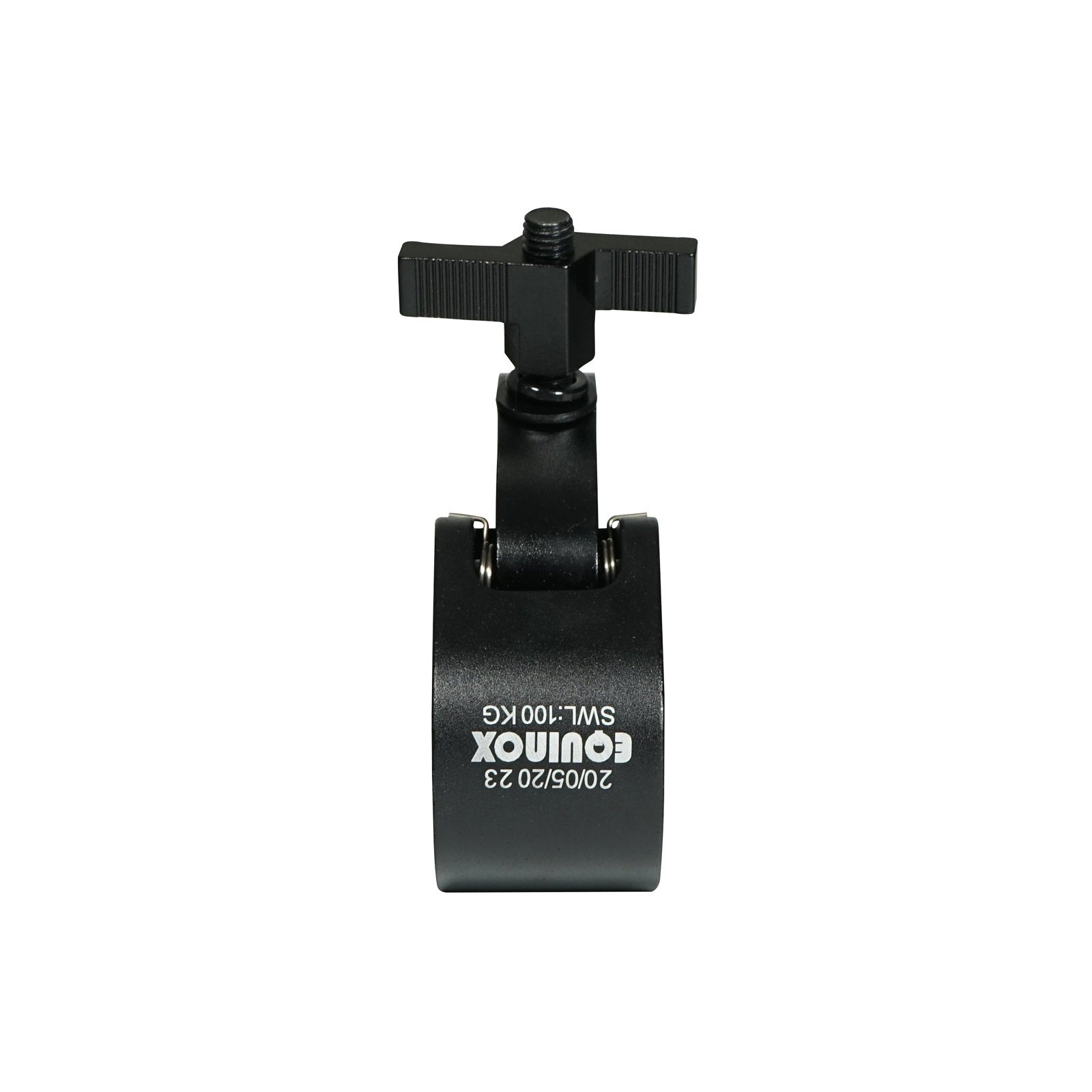 Equinox TRC100WB Aluminium 100kg 48-51mm Wide Easy Clamp Black - Back Panel and Connections