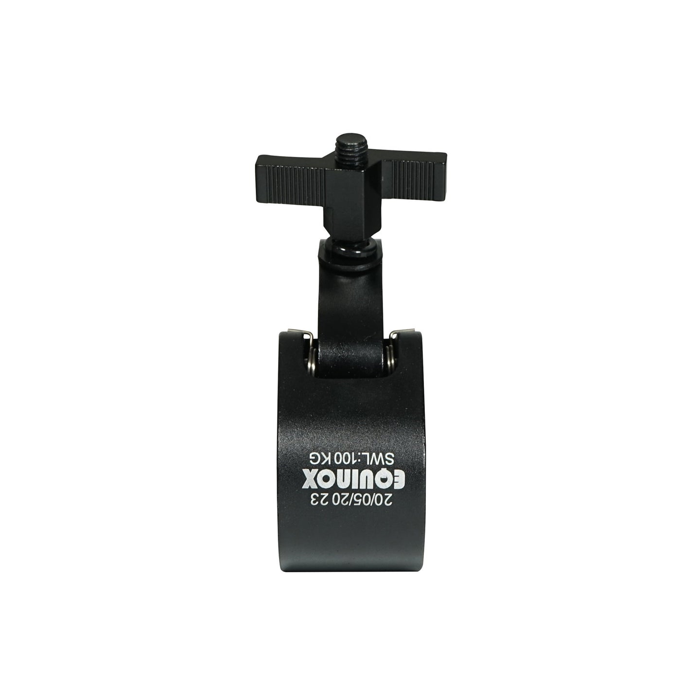 Equinox TRC100WB Aluminium 100kg 48-51mm Wide Easy Clamp Black - Back Panel and Connections