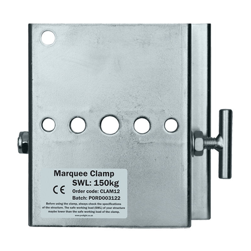 Equinox Marquee Clamp 150kg WLL Zinc - Alternate View 1