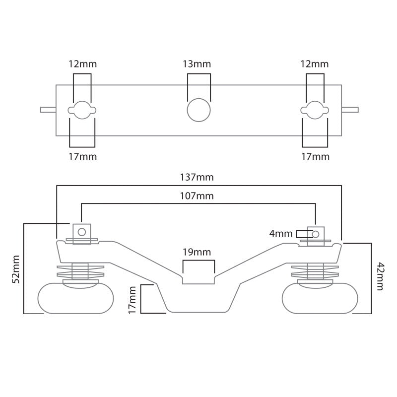 Elumen8 OC100S Omega Clamp (Small) - Alternate View 1