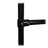 Elumen8 Short Tee Black Key Clamp - Back Panel and Connections