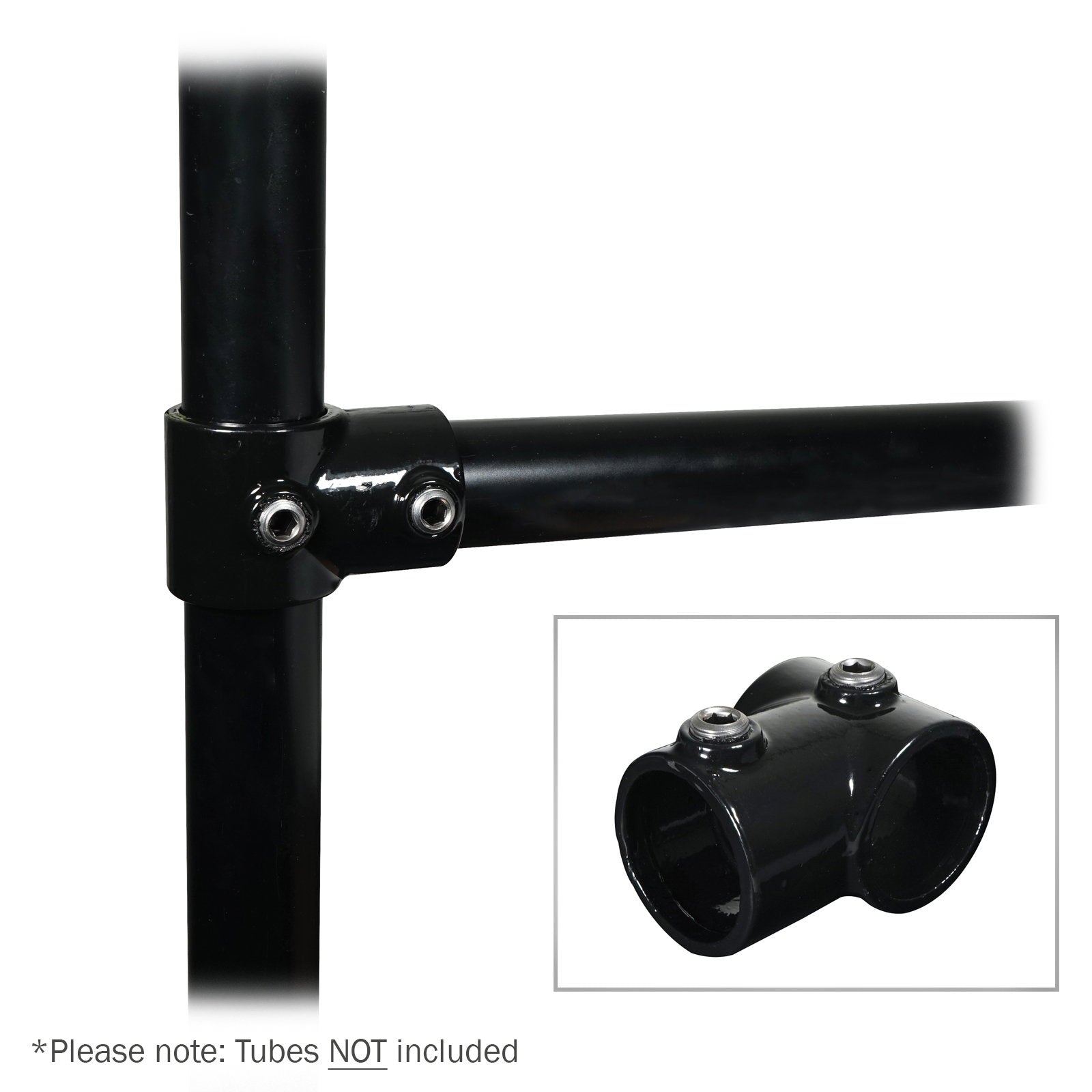 Elumen8 Short Tee Black Key Clamp - Main View