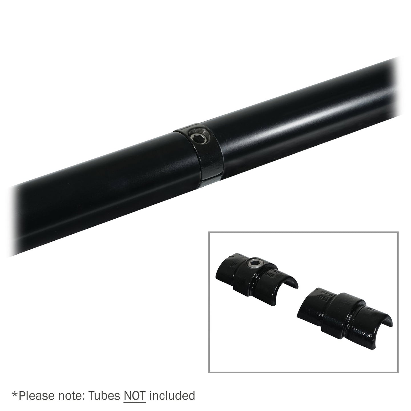 Elumen8 Inline Internal Joint Black Key Clamp - Main View