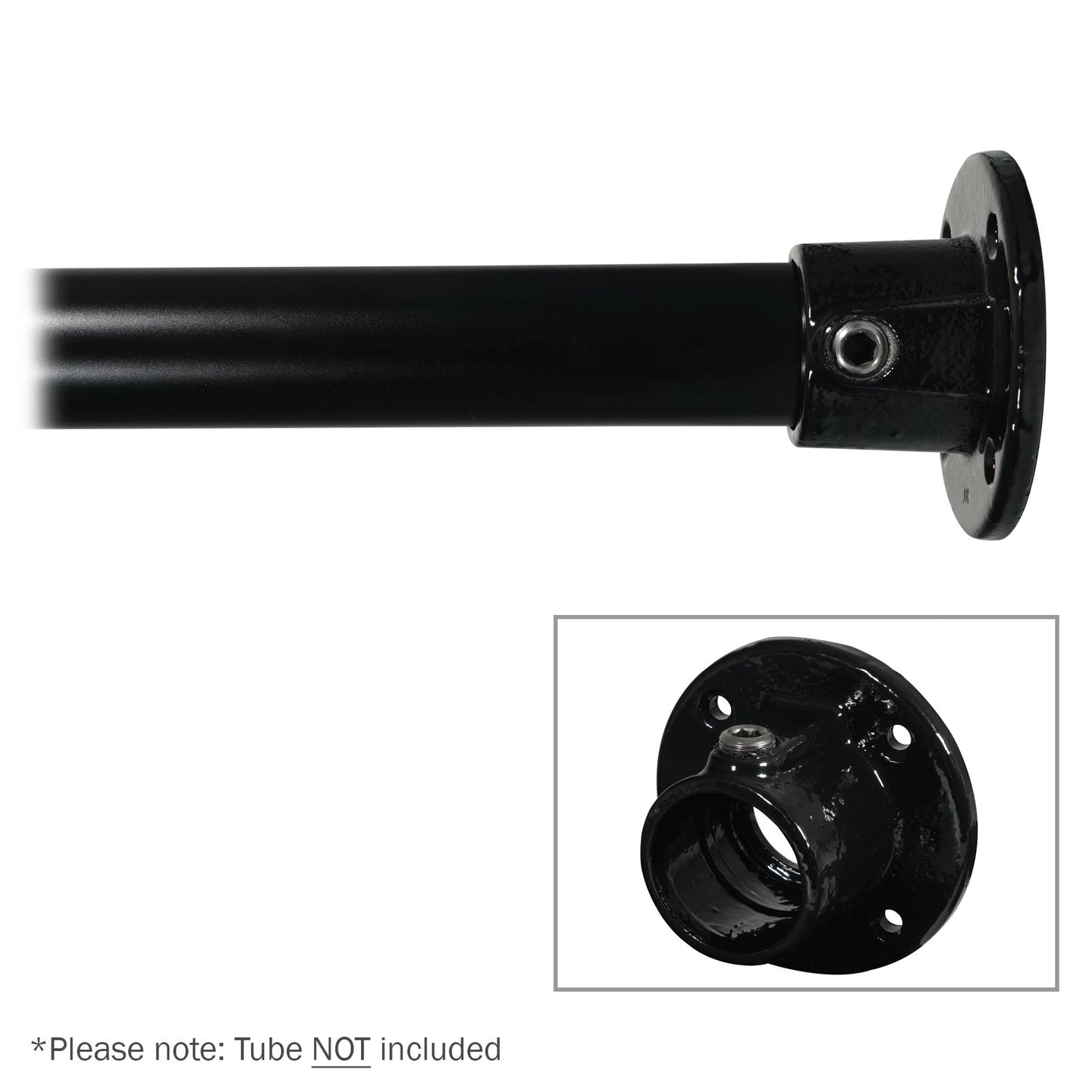 Elumen8 Wall Plate Black Key Clamp - Main View