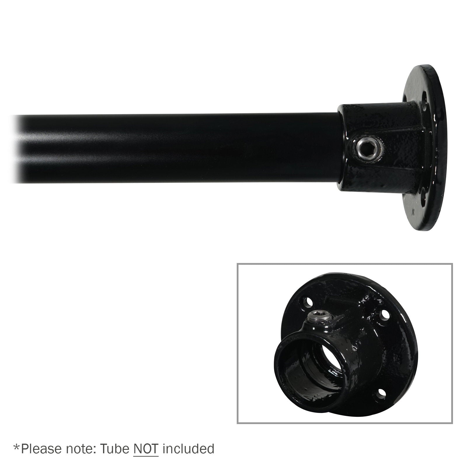 Elumen8 Wall Plate Black Key Clamp - Main View