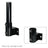 Elumen8 Horizontal Railing Black Base Key Clamp - Main View