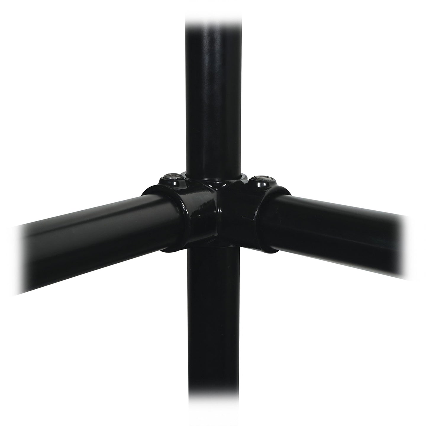Elumen8 3 Side Outlet Tee Black Key Clamp - Back Panel and Connections