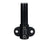 Elumen8 Rail Support Black Key Clamp - Back Panel and Connections