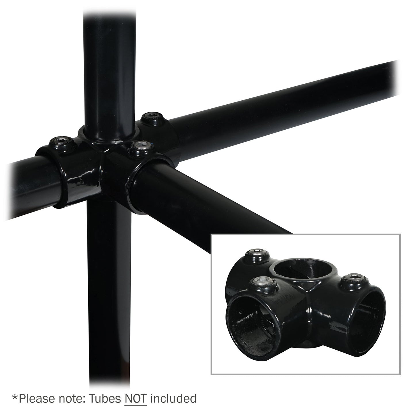 Elumen8 Side Outlet Black Key Clamp - Main View