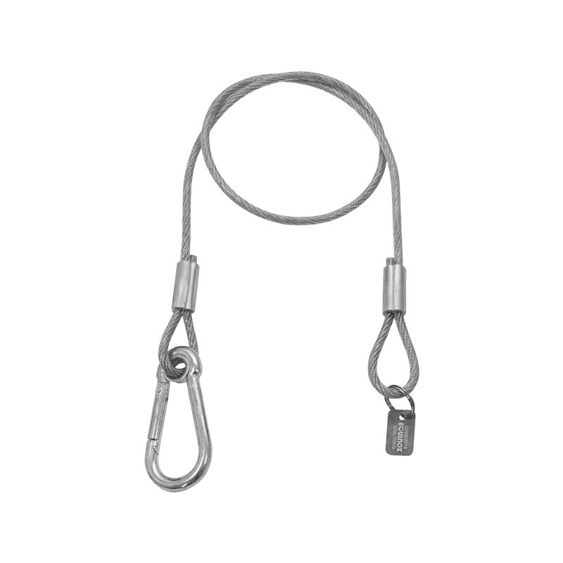 Equinox 75cm PVC Coated Safety Wire 50kg - Back Panel and Connections