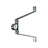 Elumen8 Pipe To Wall Bracket 300mm Zinc - Alternate View 6