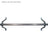 Elumen8 Pipe To Wall Bracket 300mm Zinc - Alternate View 3