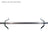 Elumen8 Pipe To Wall Bracket 300mm Zinc - Alternate View 5