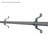 Elumen8 Pipe To Wall Bracket 100mm Zinc - Alternate View 1
