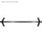 Elumen8 Pipe To Wall Bracket 100mm Black - Main View