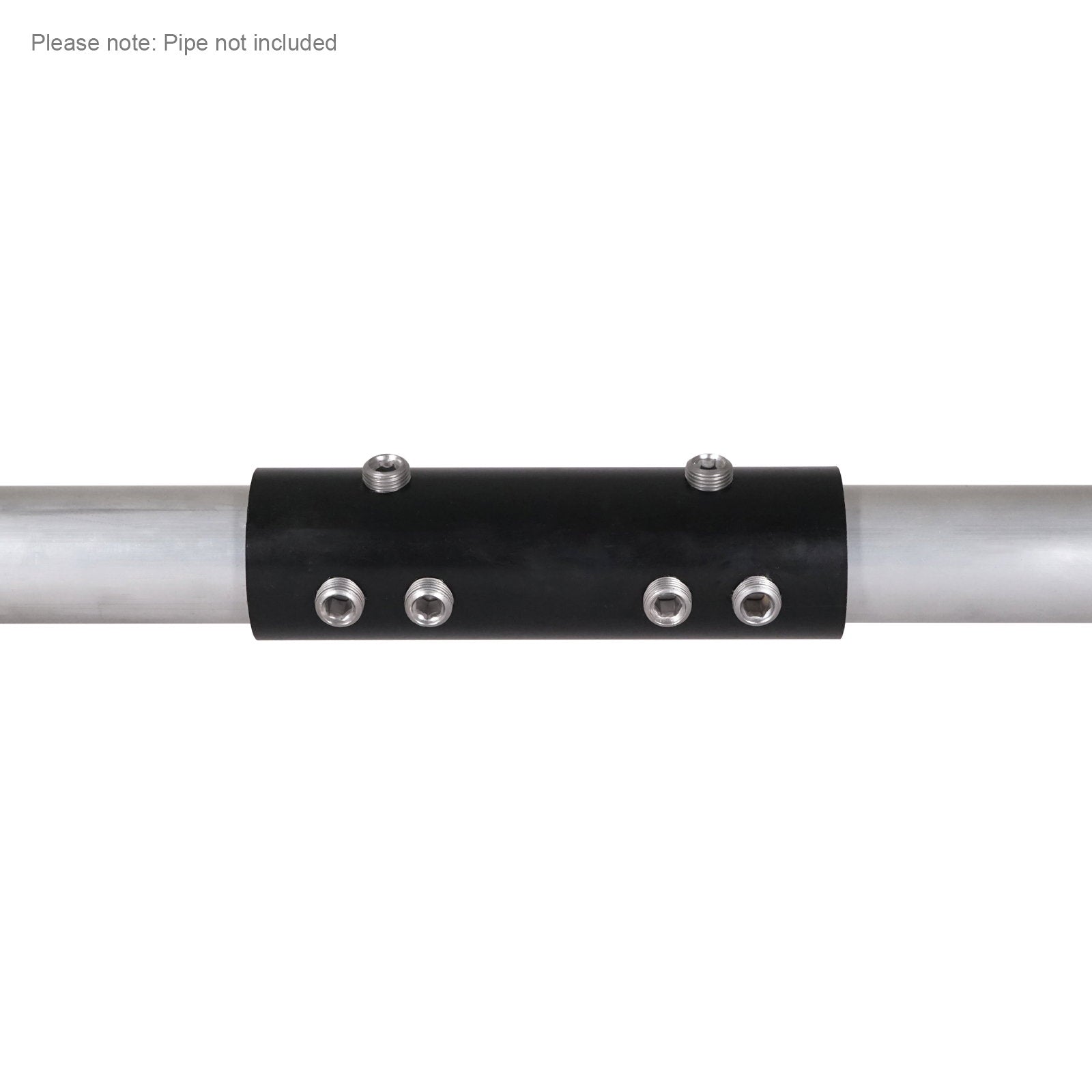 Elumen8 48.3mm Scaffold Tube Joiner - Black - Main View