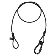 Equinox 100cm Black Stainless Steel Safety Wire 50kg - Alternate View 1