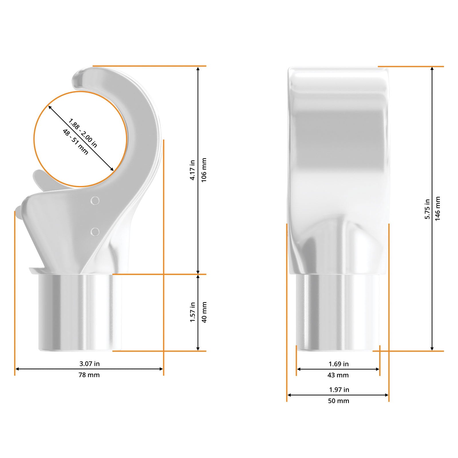 Global Truss Quick Release Claw - Main View