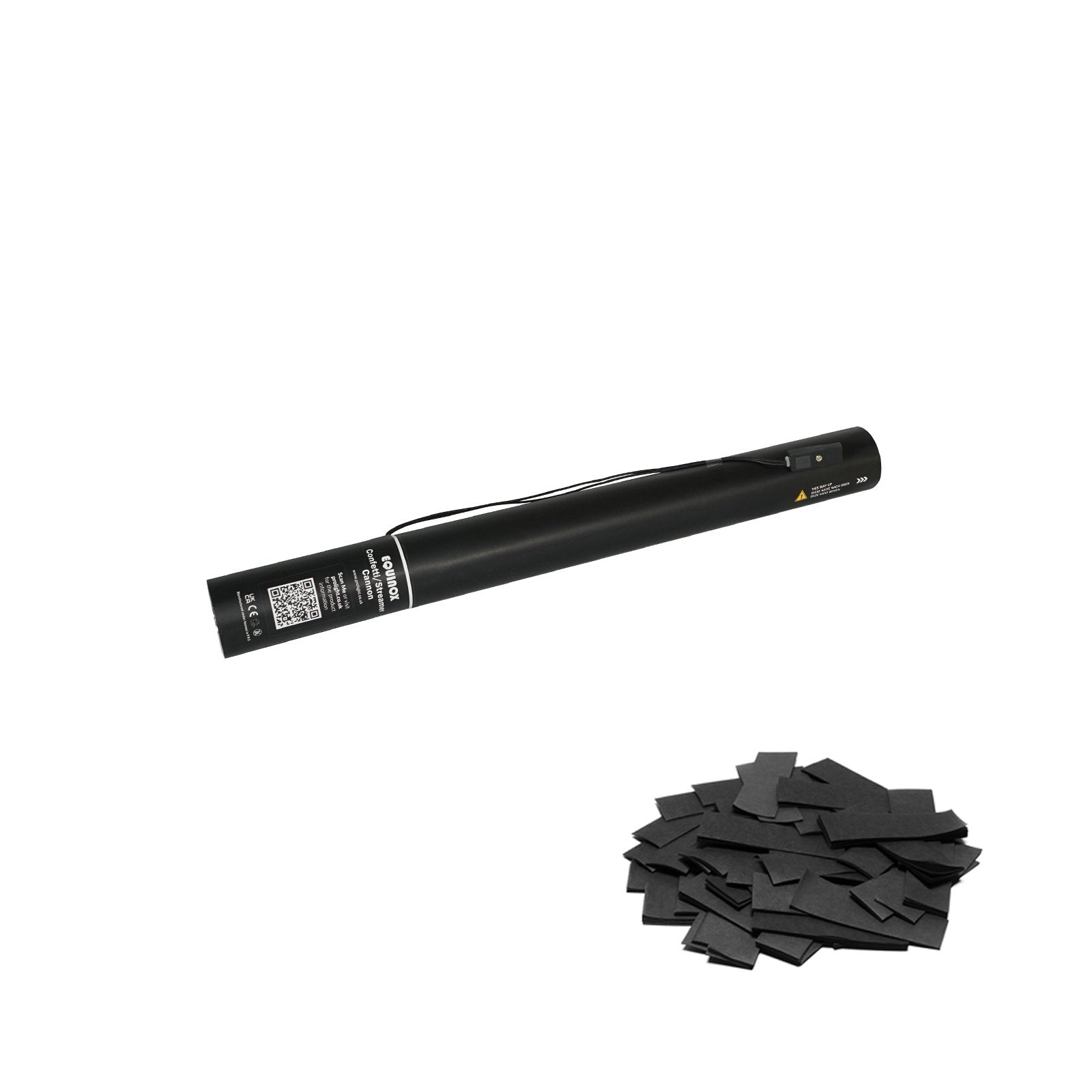 Equinox Electric Confetti Cannon 50cm Black - Main View