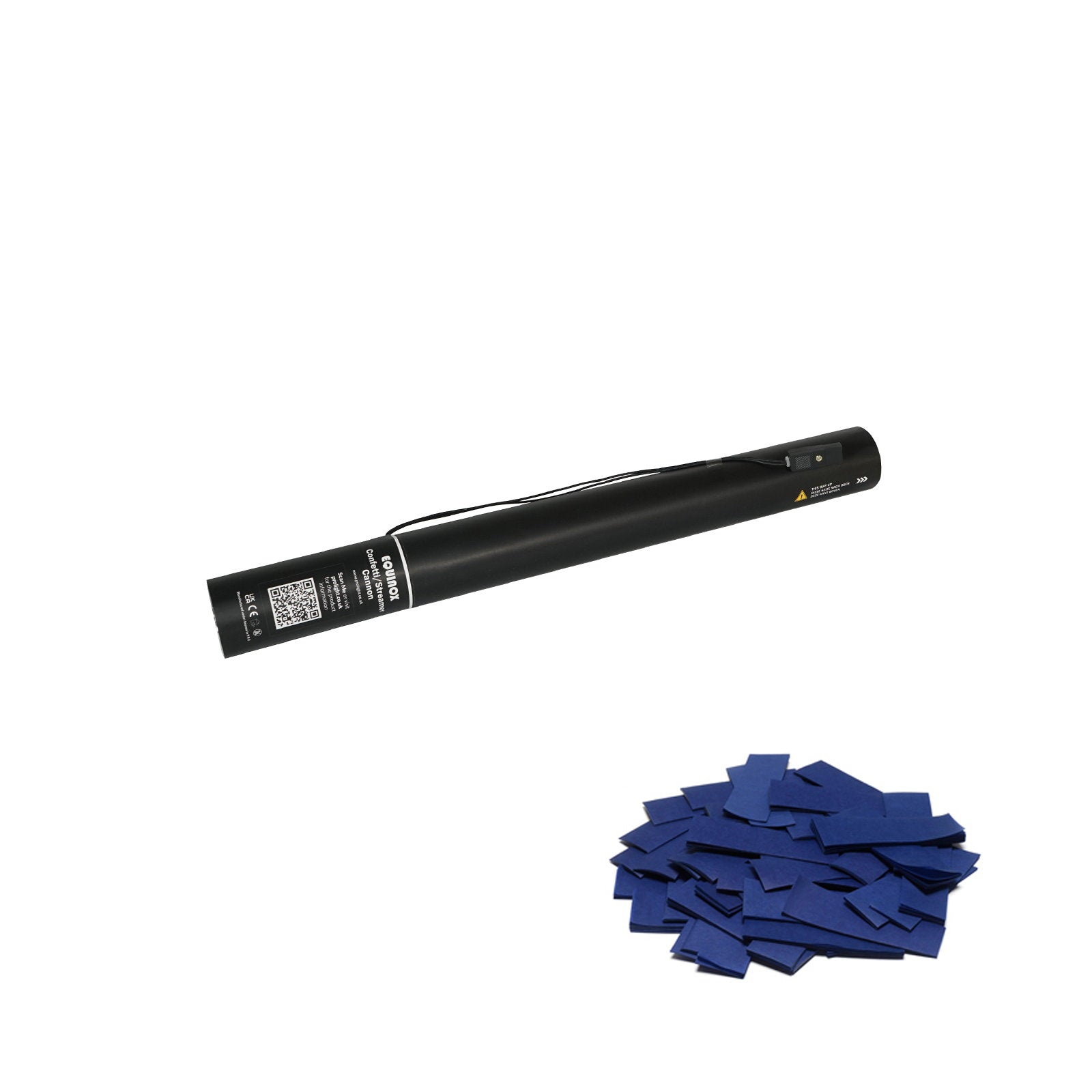 Equinox Electric Confetti Cannon 50cm Dark Blue - Main View