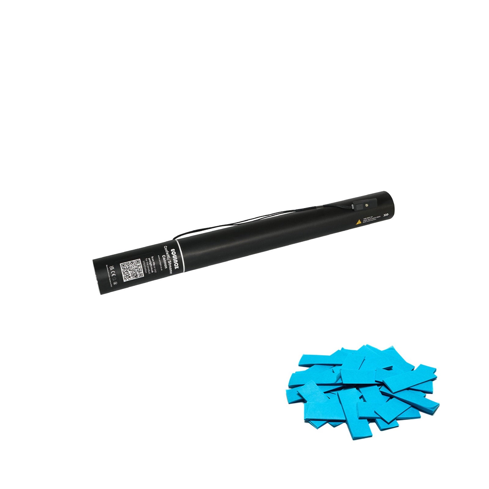 Equinox Electric Confetti Cannon 50cm Light Blue - Main View