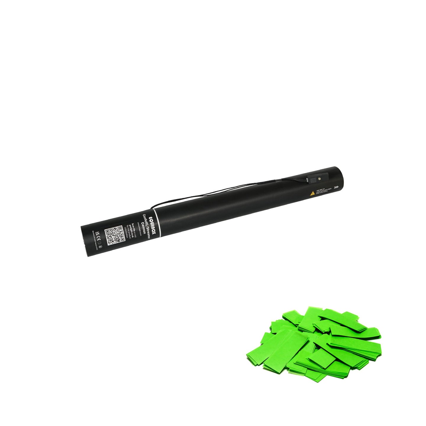 Equinox Electric Confetti Cannon 50cm Light Green - Main View