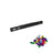Equinox Electric Confetti Cannon 50cm Multicoloured Metallic - Main View