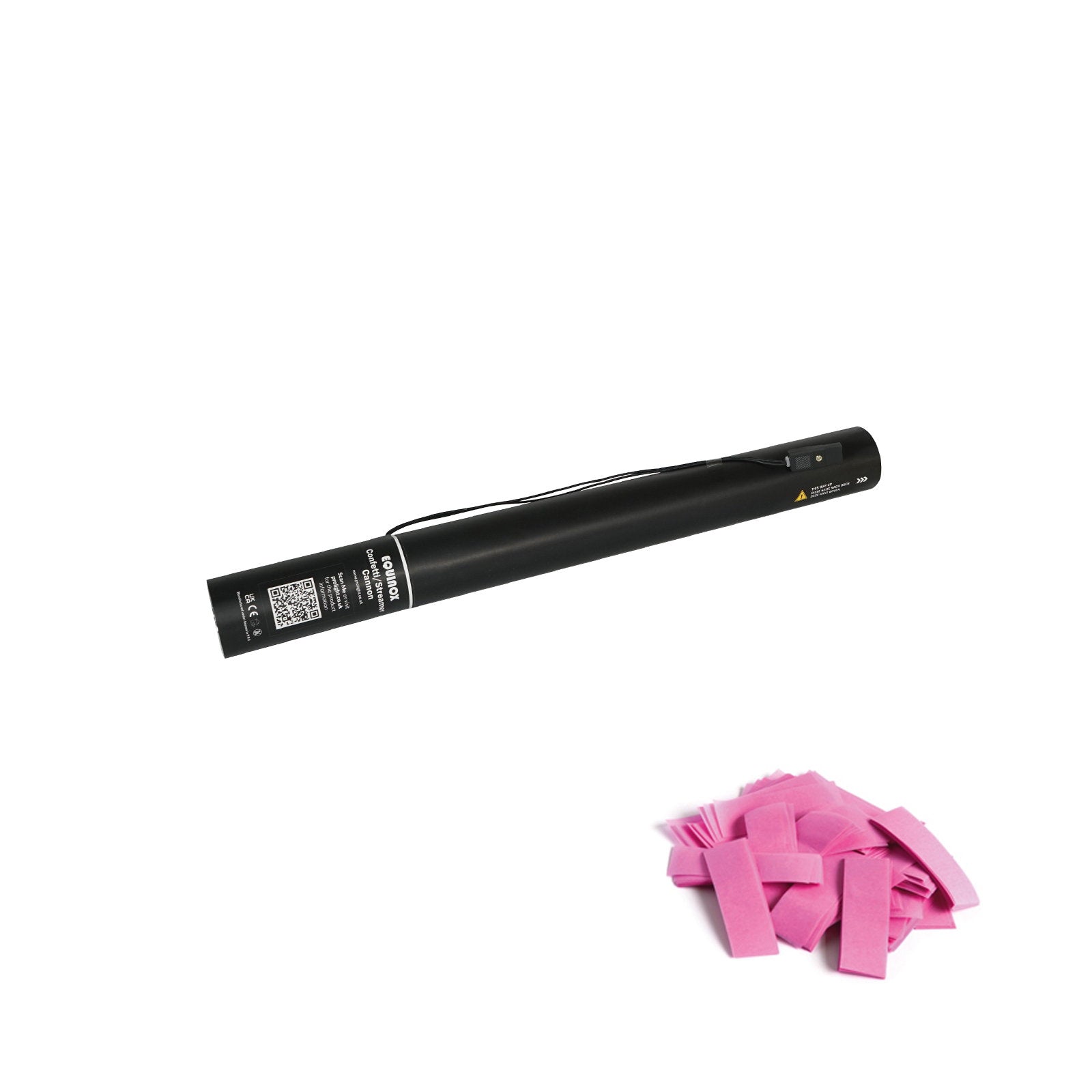 Equinox Electric Confetti Cannon 50cm Pink - Main View